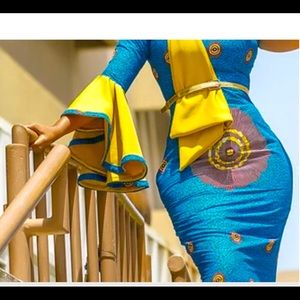 Custom Made Nigerian Dress